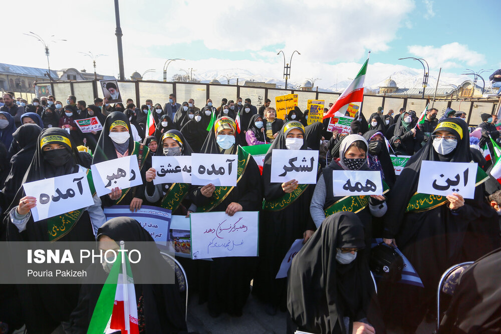 بزرگداشت سالروز ۹ دی ۱۴۰۰ در استان‌ها