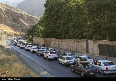 جاده کرج-چالوس یک طرفه شد