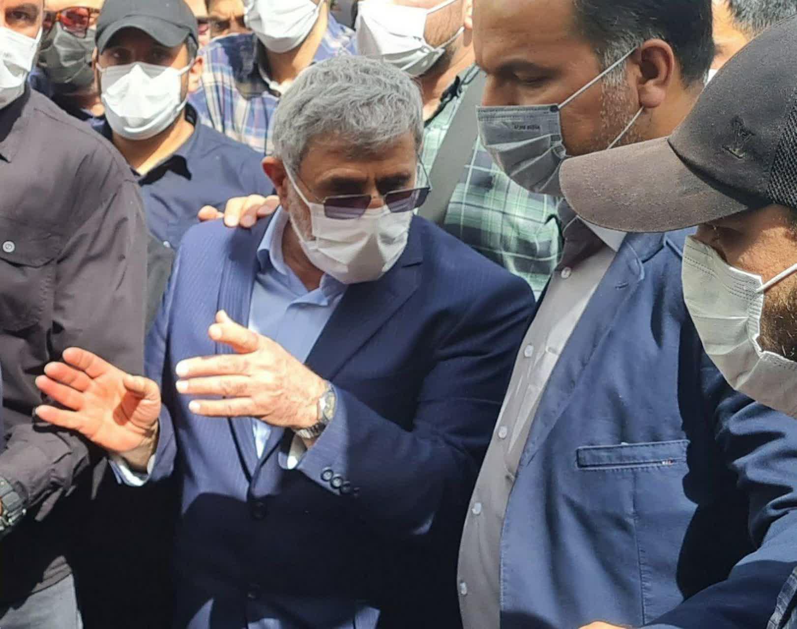 سردار قاآنی در تشیع پیکر «شهید صیاد خدایی»
