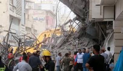 نجات پس از 30 ساعت ماندن در زیر آوار