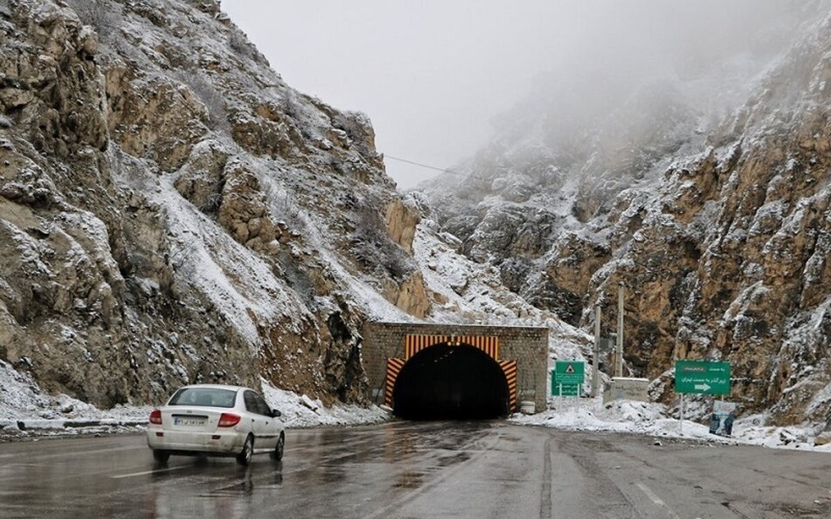 جاده چالوس باز شد