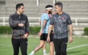 تمرین پر نشاط مس رفسنجان در روز بازگشت پورموسوی