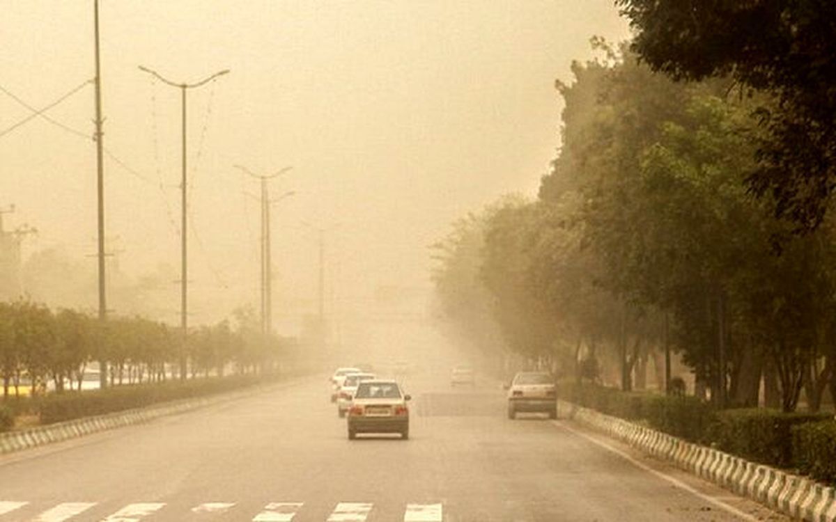 عربستان و عراق منشا توده گرد و غبار در غرب کشور هستند
