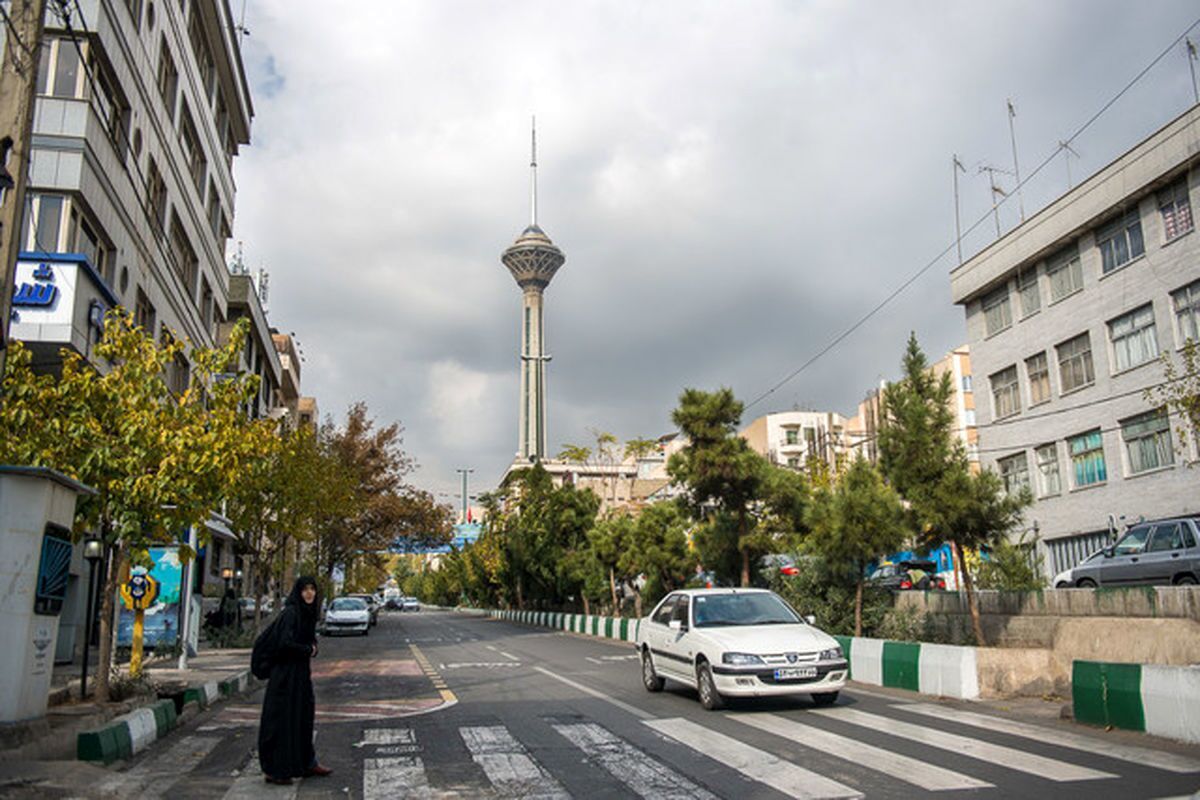 جزئیاتی از وضعیت جوی تهران