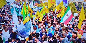 راهپیمایی شکوهمند روز قدس با فریاد «علی‌العهدیا قدس» در ایران طنین‌انداز شد