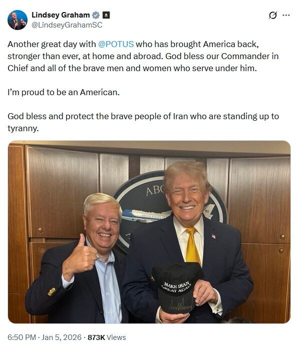 پیام توهین‌آمیز ترامپ درباره ایران