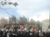 برگزاری مراسم تشییع پیکر شهدای جنایات اخیر صهیونیستی-آمریکایی