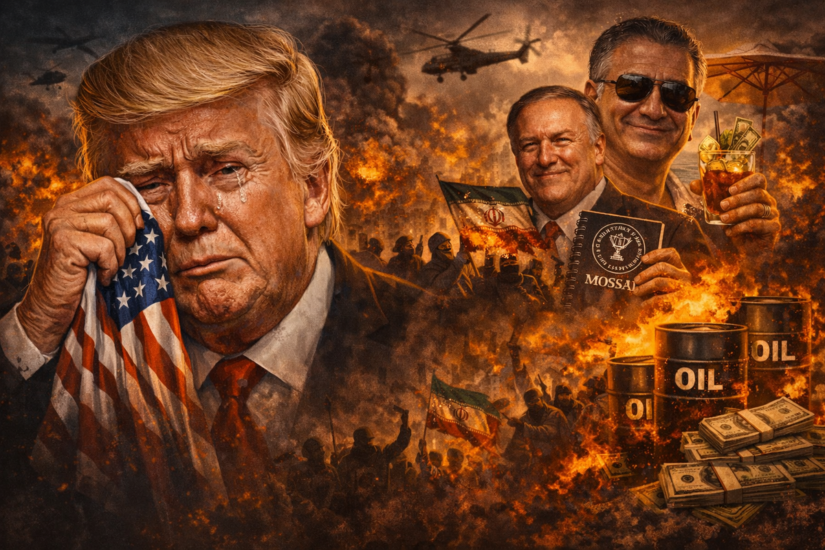 اشک تمساح ترامپ برای ایران؛ پشت پرده دعوت آمریکا به اغتشاش