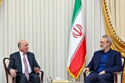 وزیر خارجه عراق با لاریجانی دیدار کرد