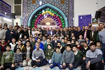 جشن روز جوان و امنیت در مسجد حضرت ولی‌عصر(عج) نارمک