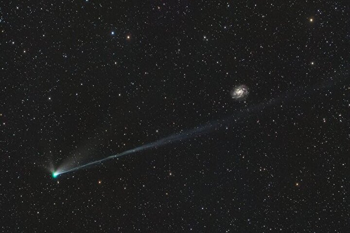 عکس روز ناسا از «دنباله‌دار ویرژوش»