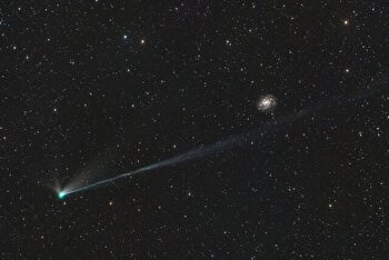 عکس روز ناسا از «دنباله‌دار ویرژوش»