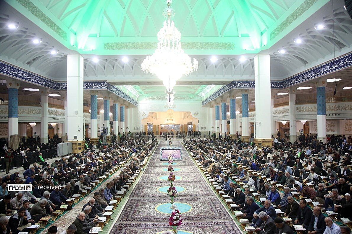 برگزاری آیین باشکوه ترتیل‌خوانی قرآن کریم در حرم مطهر حضرت معصومه(س)