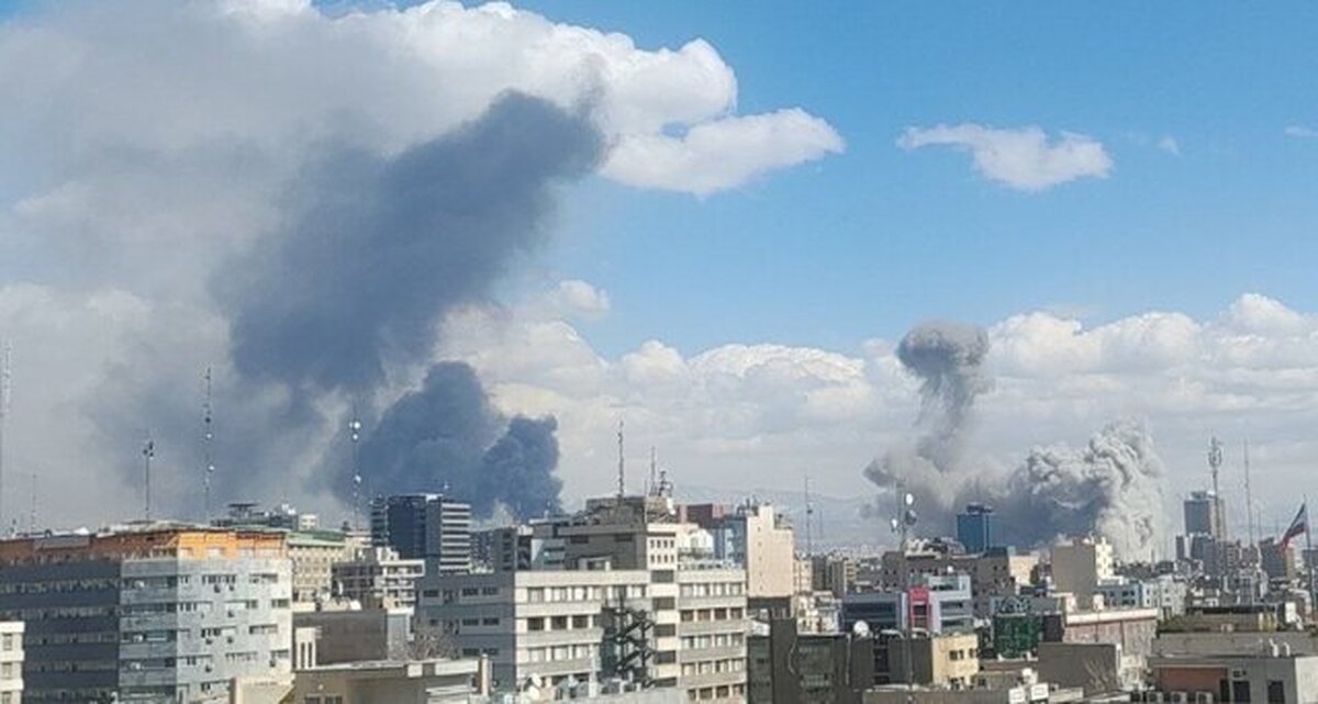 نقاطی از تهران هدف حمله قرار گرفت