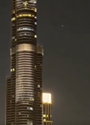 ببینید| عبور پهپاد ایرانی از کنار برج خلیفه در دبی