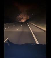 ببینید | سقوط یک فروند جنگنده اف-۱۶ در ترکیه