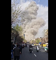 ببینید | وضعیت خیابان جمهوری تهران بعد از حمله انفجار در پایتخت