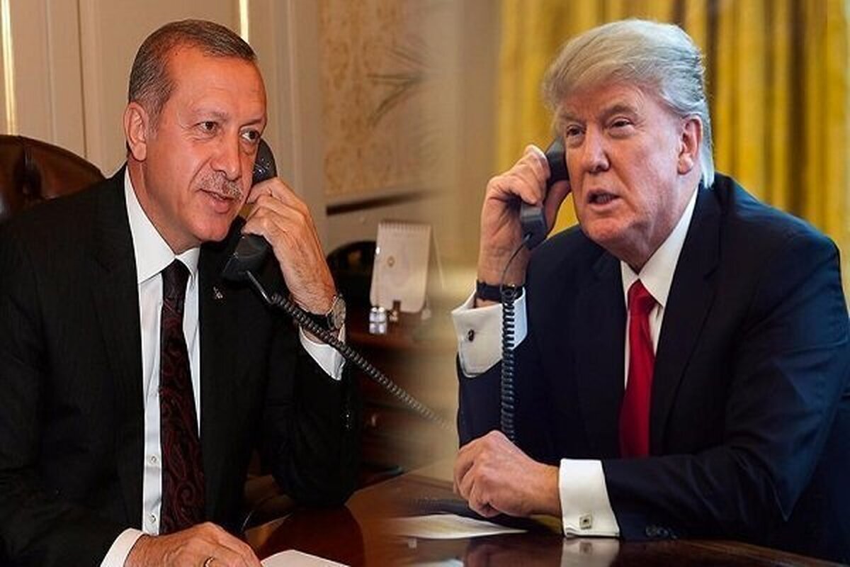گفت‌وگوی ترامپ و اردوغان