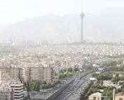 باد شدید و گرمای ۶ درجه‌ای در راه تهران