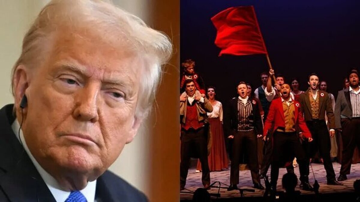انصراف بازیگران تئاتر «بینوایان» به خاطر حضور «ترامپ»