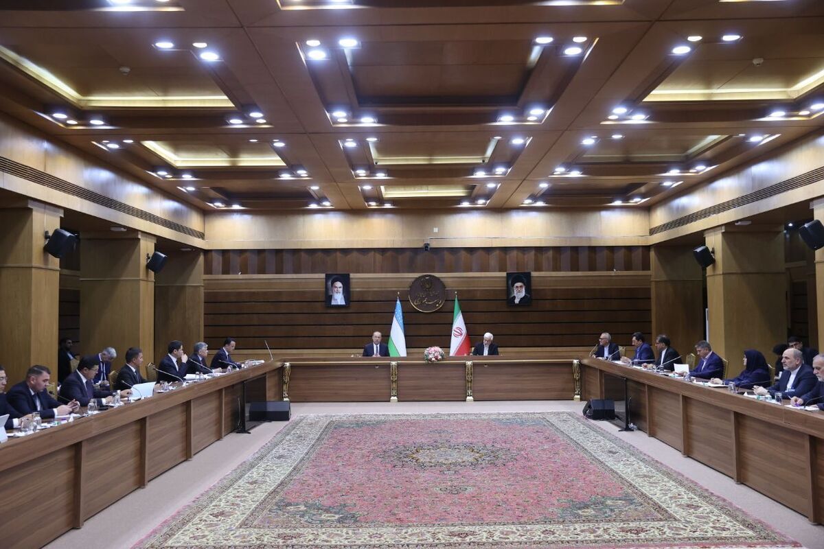 عارف: دولت چهاردهم مصمم به ارتقای روابط در همه زمینهها با ازبکستان است