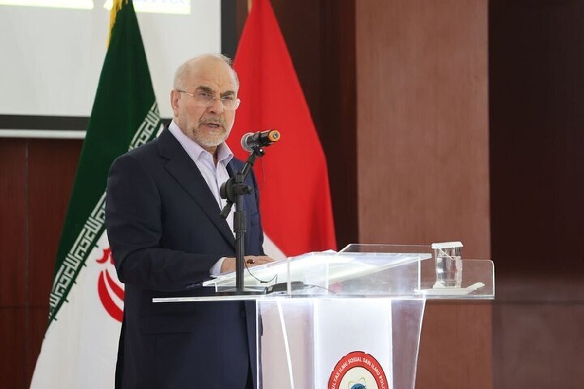 قالیباف: اولویت ایران ارتباط با کشورهای اسلامی است
