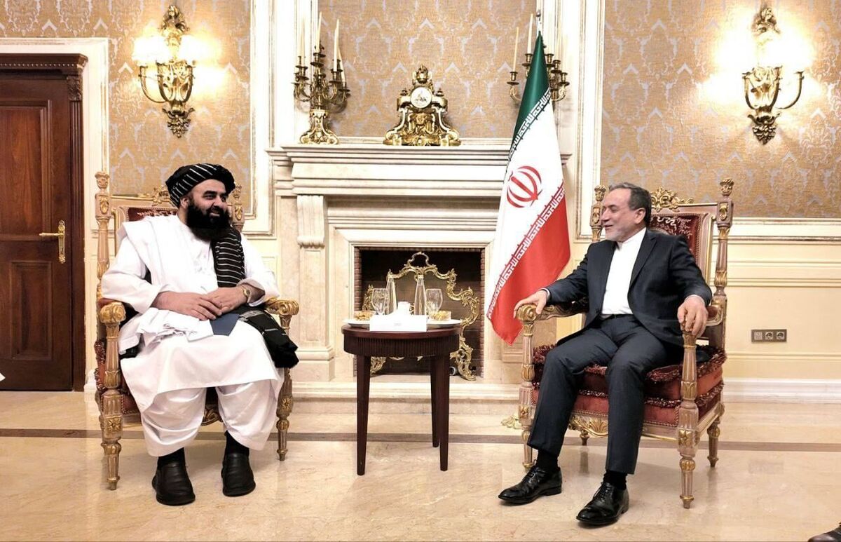 دیدار سرپرست وزارت خارجه افغانستان با عراقچی