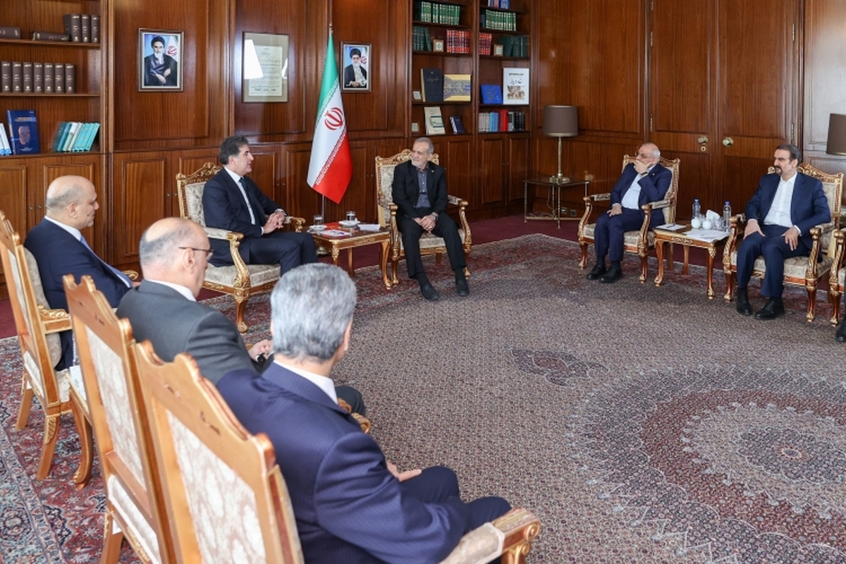 پزشکیان: ملت ایران مردم کردستان عراق را برادران خود میدانند