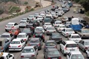 ترافیک پرحجم در هراز/ جاده‌های مازندران لغزنده است