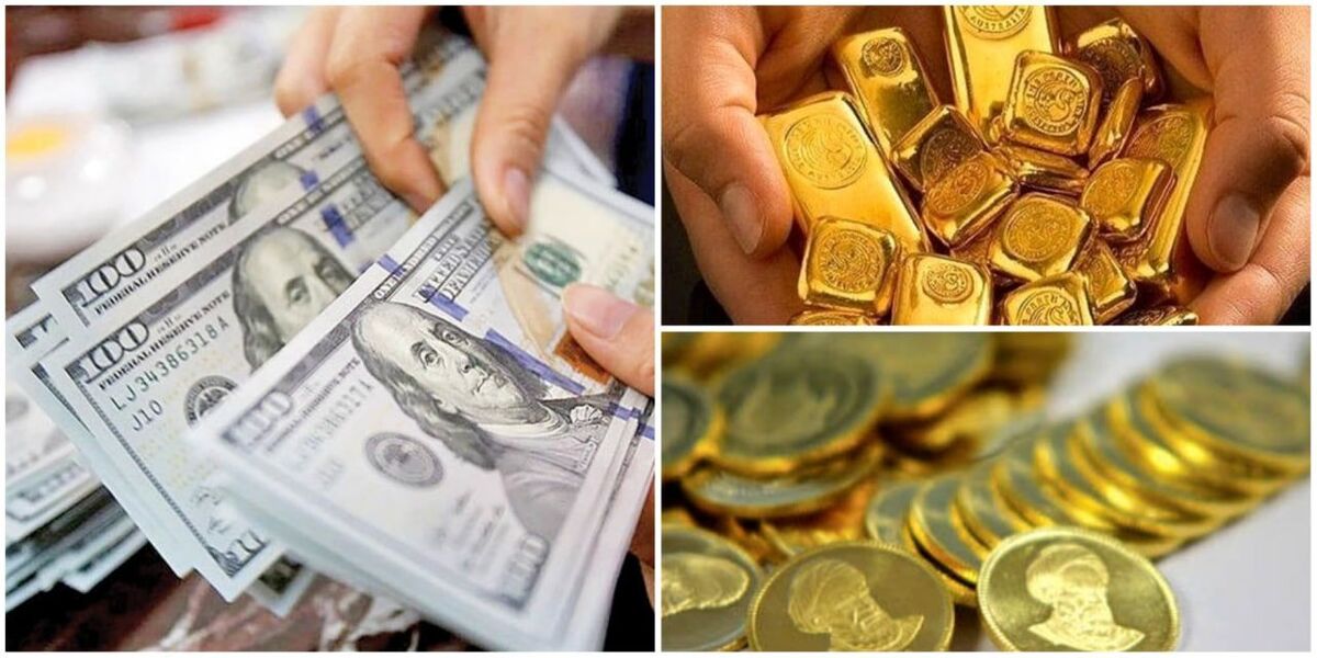 وضع بازار طلا سکه و ارز در ۶ خرداد ۱۴۰۴ تداوم نوسانات با روند نزولی