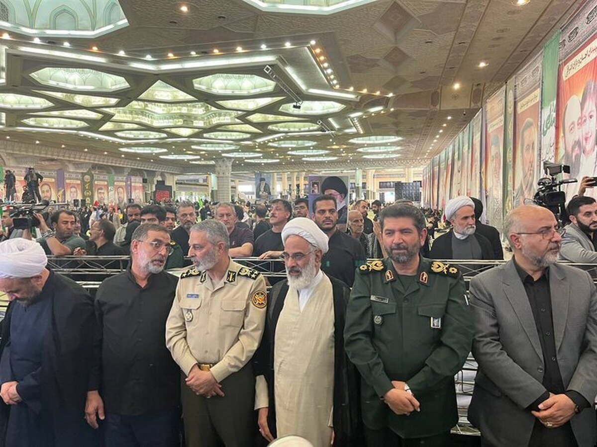 برگزاری آئین بزرگداشت شهدای اقتدار ایران در مصلی امام خمینی(ره)