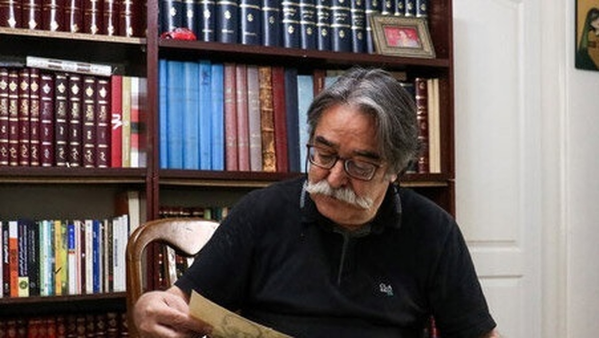 احمد عربانی کاریکاتوریست پیشکسوت بستری شد