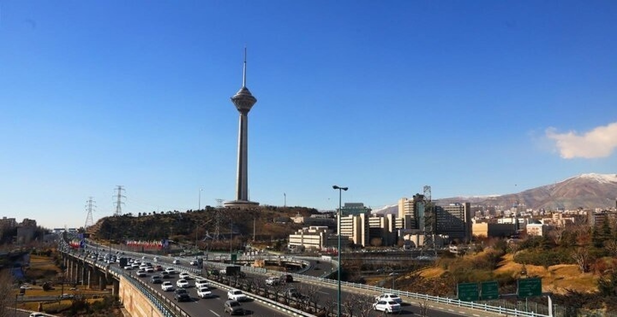 شاخص کیفیت هوای تهران در شرایط سالم قرار گرفت