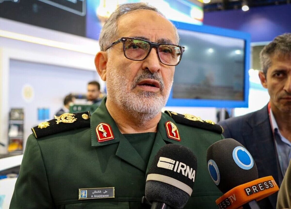 سردار شادمانی فرمانده قرارگاه خاتمالانبیا (ص) به شهادت رسید