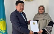 سرکنسول ایران در آلماتی روانامه خود را تسلیم کرد