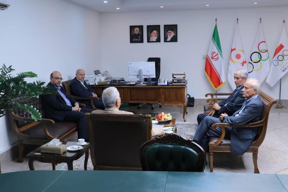 نشست علی‌نژاد با دبیران کل سابق کمیته ملی المپیک برگزار شد