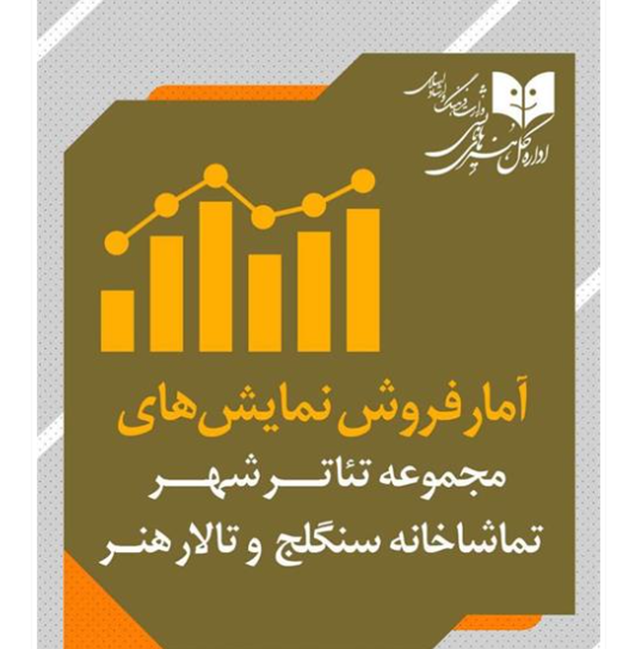 آمار فروش نمایش سالن‌های مجموعه‌تئاتر‌شهر و تالارهنر و سنگلج