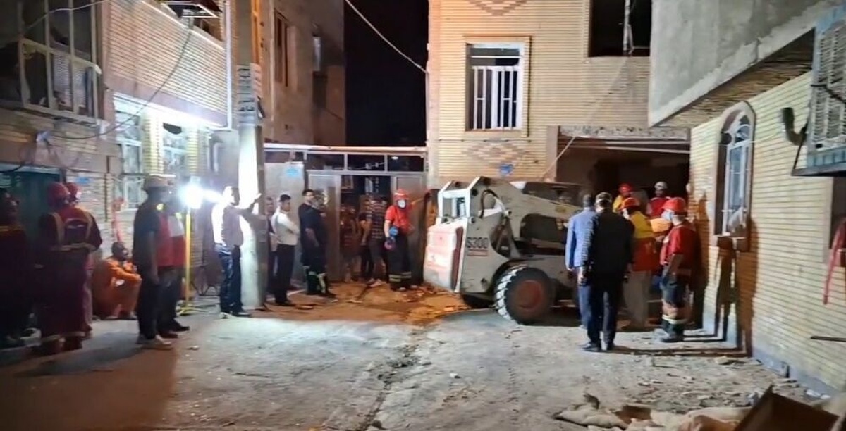 انفجار گاز در سرآسیاب ملارد ۱۴ مصدوم داشت