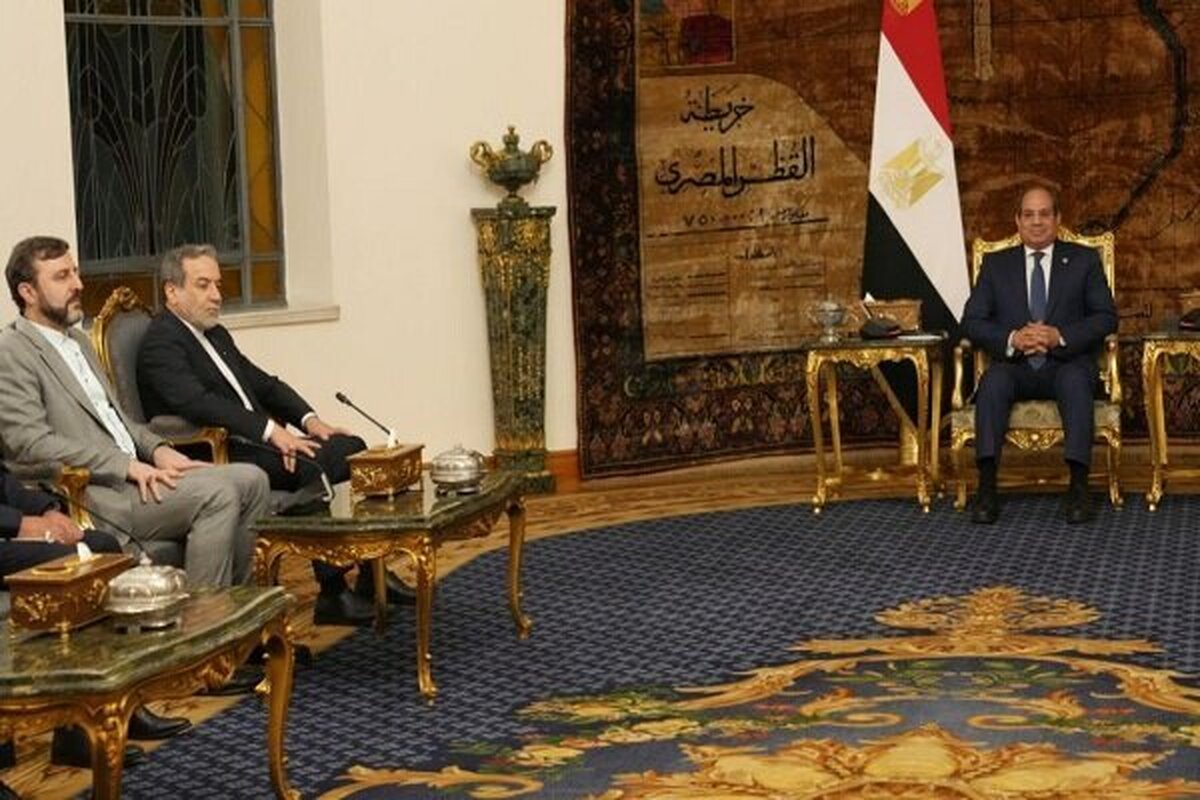 دیدار عراقچی با رئیسجمهور مصر