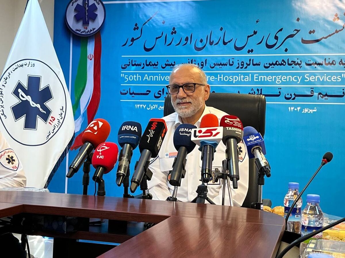 ۵۶ پایگاه هوایی و دریایی اورژانس  پاسخ به ۲۰ میلیون تماس
