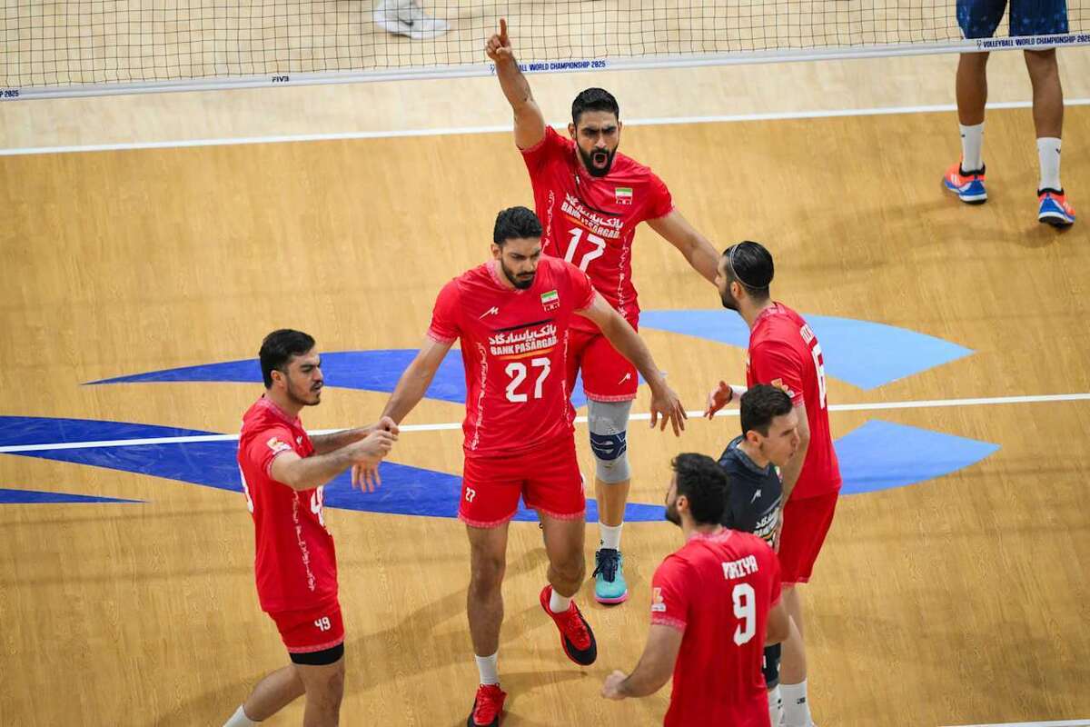 اولین لبخند والیبال ایران در قهرمانی جهان با غلبه بر تونس