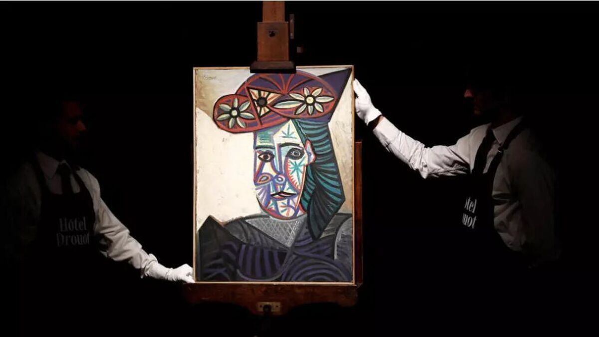 نمایش و حراج اثری از پیکاسو در فرانسه برای نخستین بار