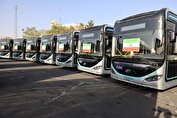 رونمایی از ۲۰۱ دستگاه اتوبوس برقی جدید در تهران