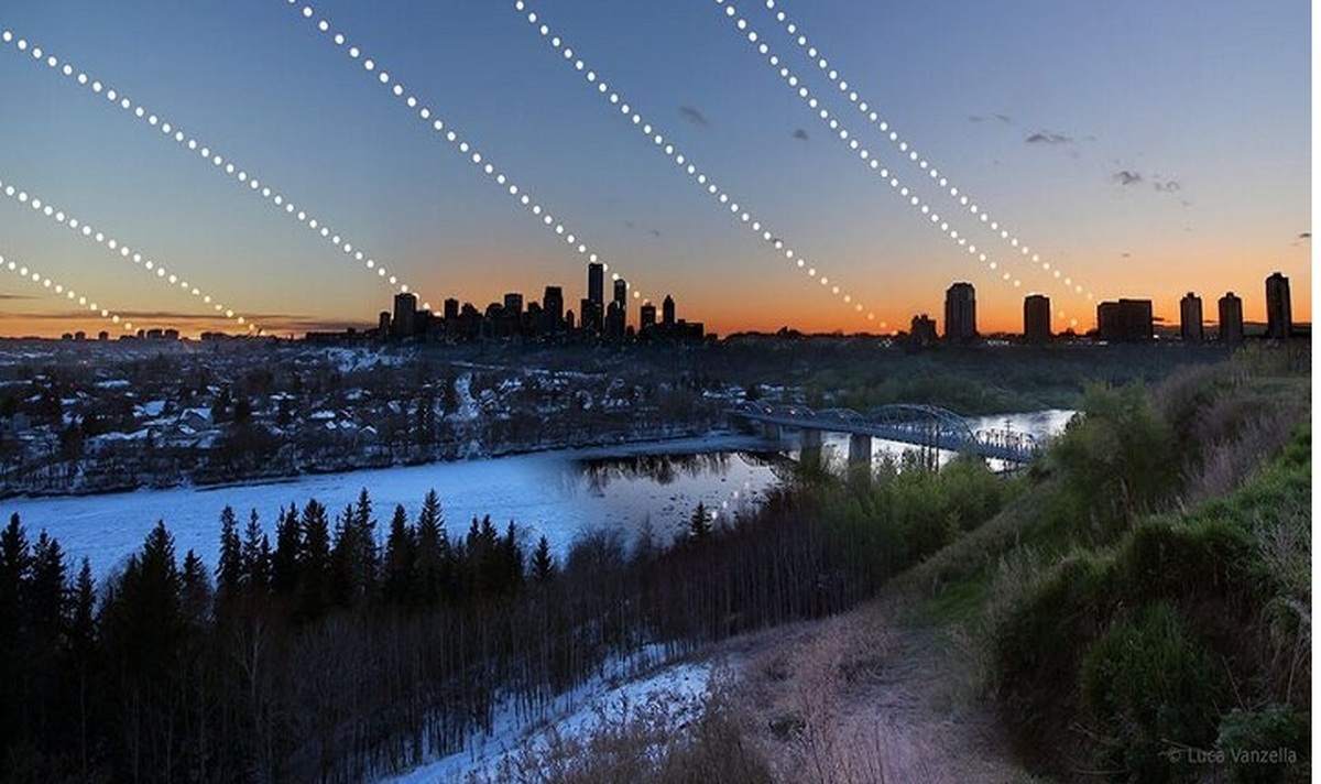 عکس روز ناسا: غروب در اعتدال بهاری