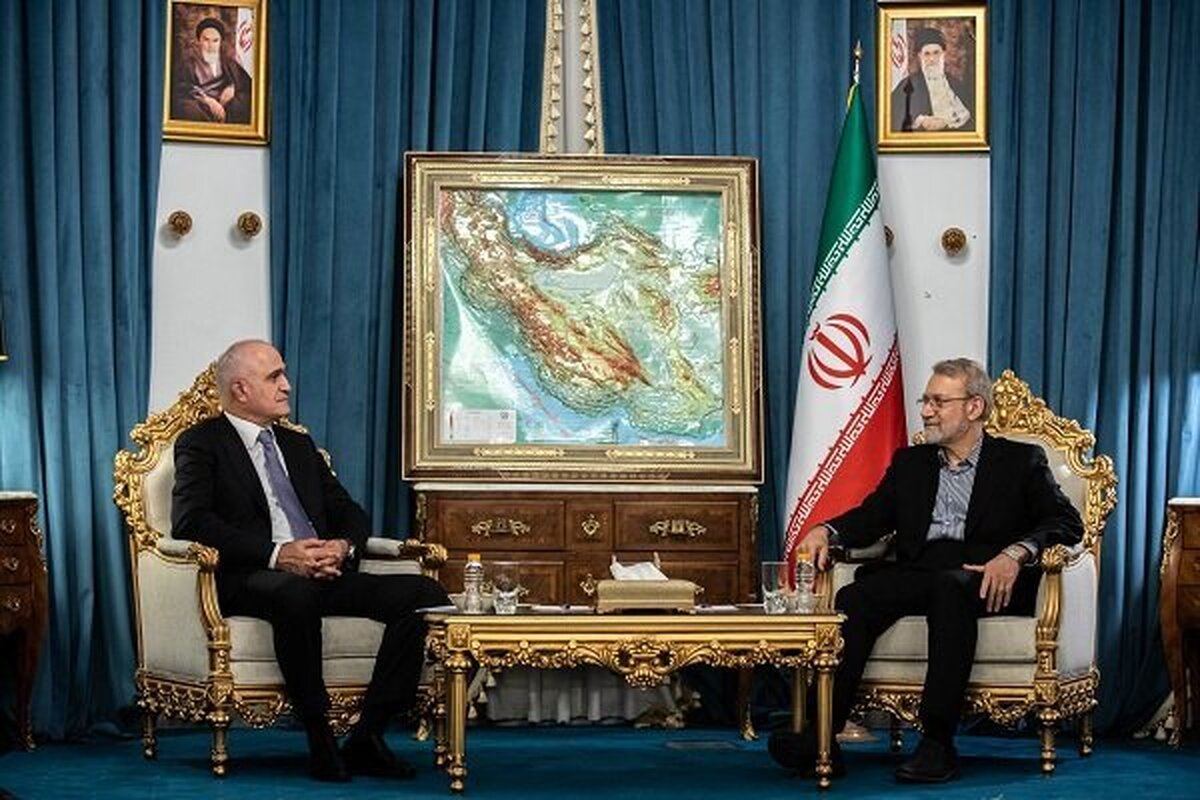 دیدار و گفتوگوی لاریجانی با معاون نخست وزیر جمهوری آذربایجان