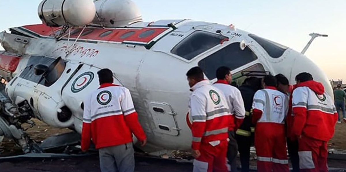 آخرین وضعیت مصدومان سقوط بالگرد هلال‌احمر  علت حادثه چه بود؟