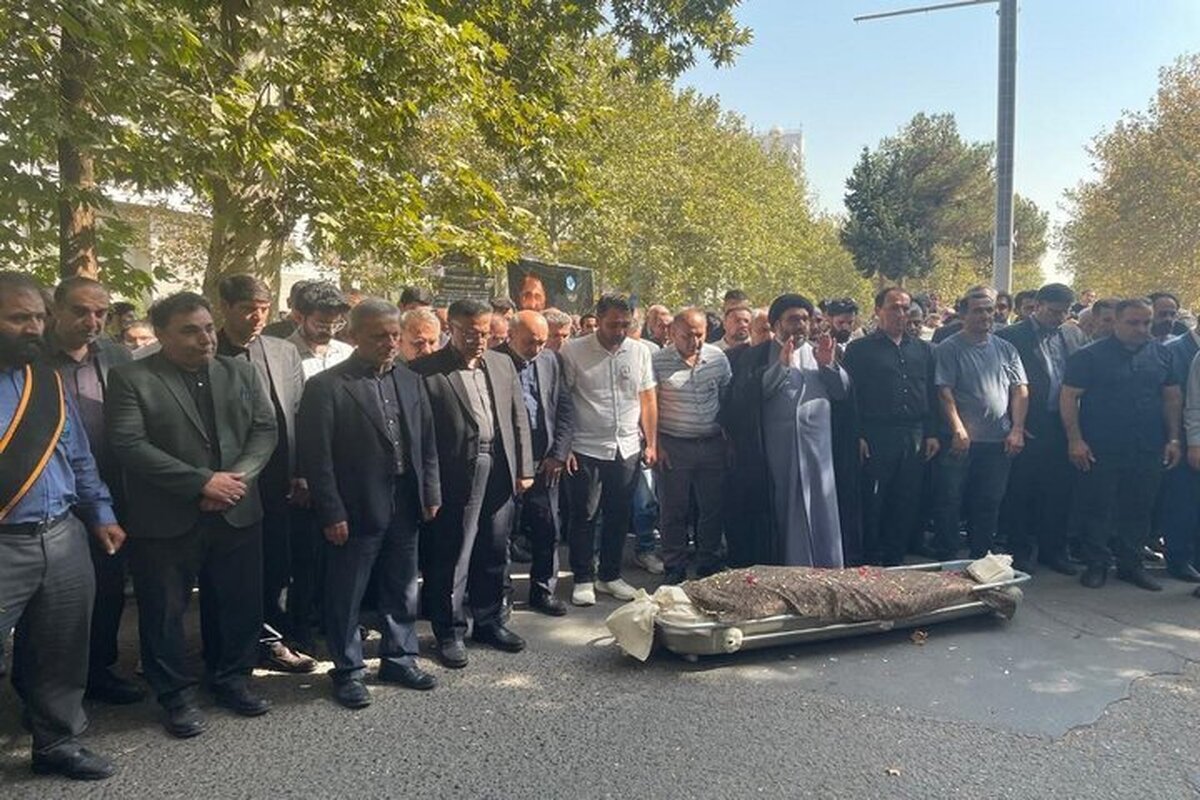 آغاز مراسم تشییع پیکر دانشجوی دانشگاه تهران