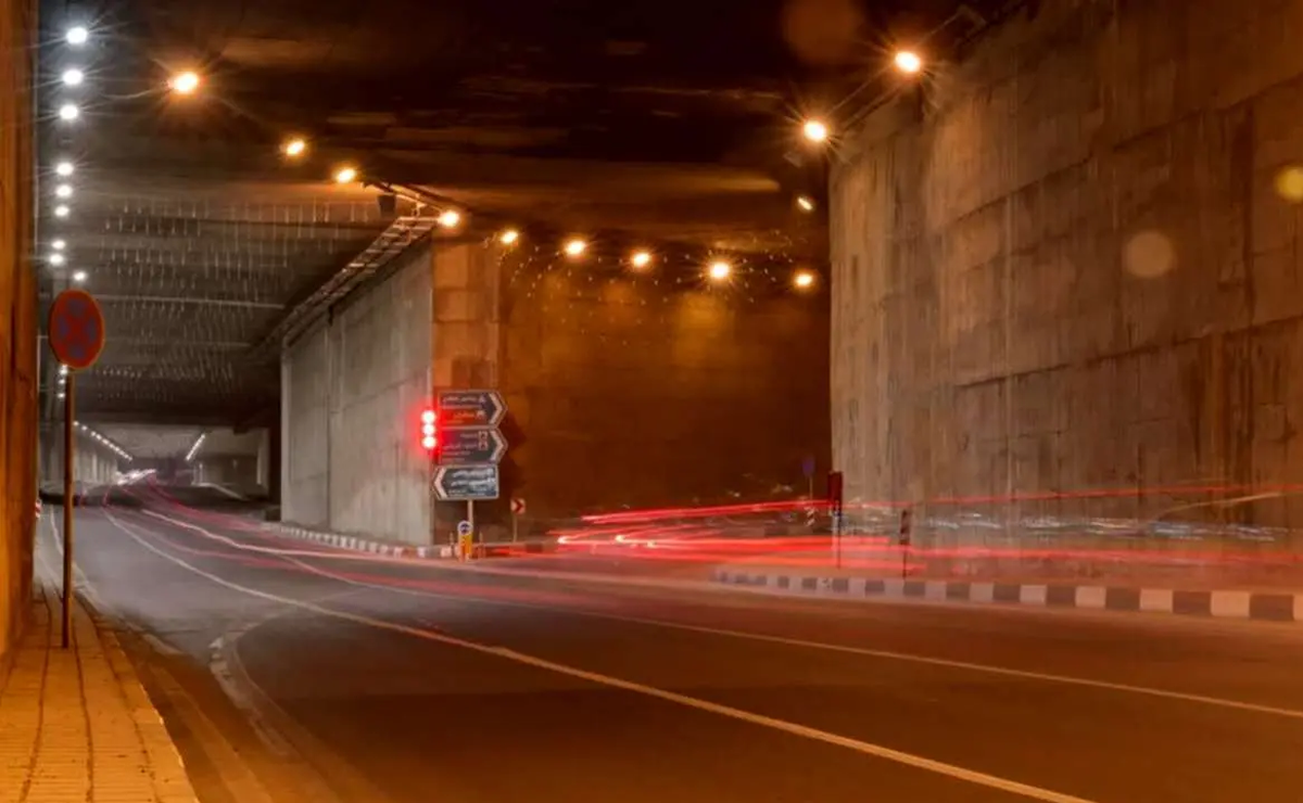 هر دو مسیر این تونل در تهران امشب مسدود است