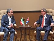 دیدار و گفت‌وگوی وزیران امور خارجه ایران و کوبا