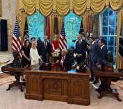 ترامپ بالاخره یک جایزه صلح گرفت!